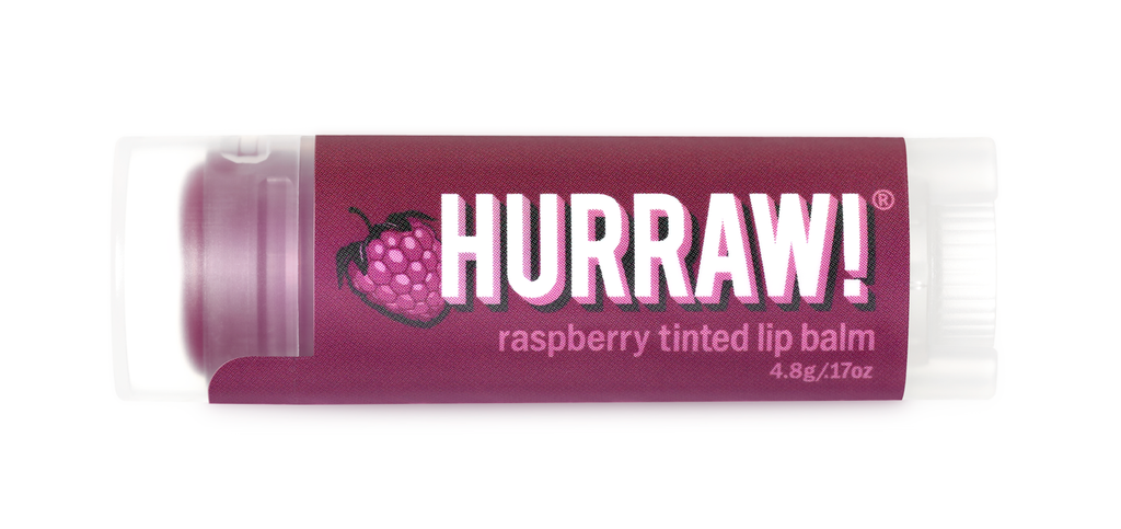 Hurraw - Tinted Raspberry Lip Balm - The Portland Girl